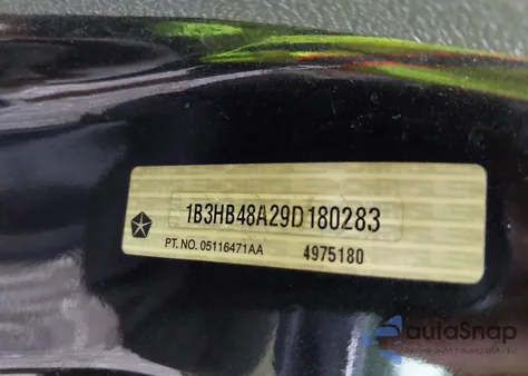 2009 Dodge Caliber Sxt from USA, damaged, VIN 1B3HB48A29D180283